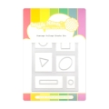 Bild 1 von Waffle Flower Postage Collage Blocks Die-Set - Briefmarken-Stanzset