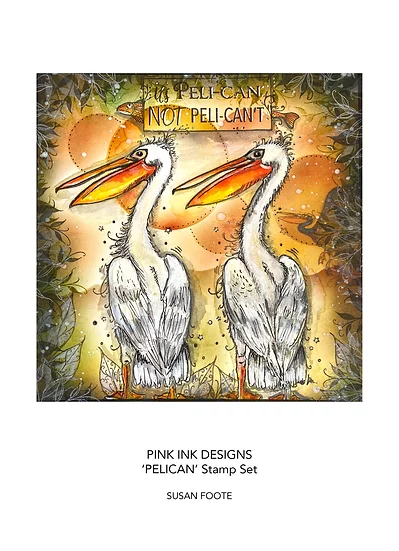 Bild 6 von Pink Ink Designs - Stempel Pelican - Pelikan