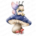 Bild 1 von Gummistempel Stamping Bella Cling Stamp TINY TOWNIE WONDERLAND CATERPILLAR HAS HIS WINGS 