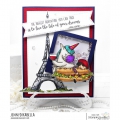 Bild 3 von Gummistempel Stamping Bella Cling Stamp  ROSIE AND BERNIE IN PARIS RUBBER STAMP