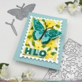 Bild 10 von Waffle Flower  Butterfly Focal Stencil