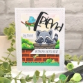 Bild 8 von Whimsy Stamps Clear Stamps - Raccoon How've You Bin
