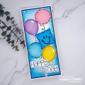 Bild 3 von Whimsy Stamps Die Stanze  - Happy Day Balloons Outline Die Set