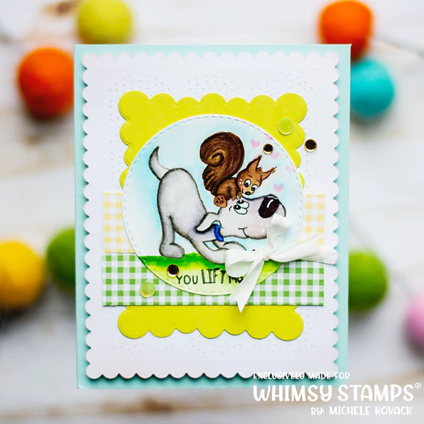 Bild 12 von Whimsy Stamps Clear Stamps  - Doggie Valentine - Hunde