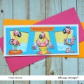 Bild 8 von Whimsy Stamps Clear Stamps  - Flamingo Fun -  Flamingo-Spaß