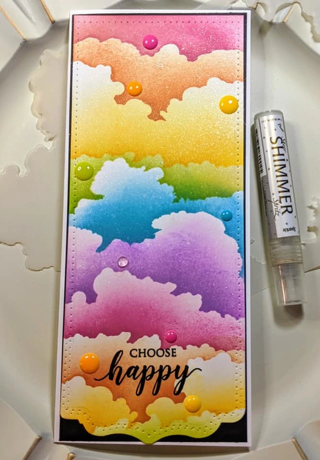 Bild 4 von A Colorful Life Designs Stencils - Cloud Edger