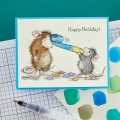 Bild 2 von Spellbinders Party Time! Cling Rubber Stamp Set - House Mouse Stempelgummi