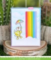 Bild 2 von Lawn Fawn Cuts  - Stanzschablone over the rainbow