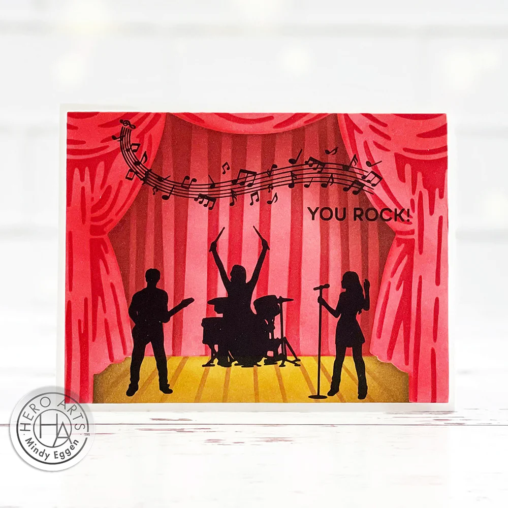 Bild 4 von Hero Arts Stanze - HA + RT Stage Curtain Fancy 