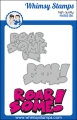 Bild 1 von Whimsy Stamps Die Stanze - Roarsome Word and Shadow Die Set