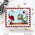 Bild 2 von Whimsy Stamps Clear Stamps - Dudley's Mailed with Love - Drache