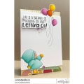 Bild 2 von Gummistempel Stamping Bella Cling Stamp BUNDLE GIRL WITH BALLOONS