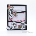 Bild 3 von Whimsy Stamps Clear Stamps - Odorable Skunks