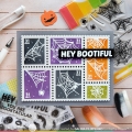 Bild 2 von Waffle Flower Postage Collage Spider Web Stamp Set - Stempel