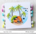 Bild 9 von Whimsy Stamps Clear Stamps - Gnomes at the Beach - Strand