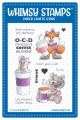 Whimsy Stamps Clear Stamps - Give a Sip