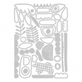 Bild 4 von Sizzix Thinlits Die by Tim Holtz - Stanzschablone - Abstract Elements
