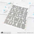 Bild 1 von Mama Elephant - Die MARQUEE LETTERS - CREATIVE CUTS - Stanzen Buchstaben