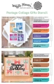 Bild 2 von Waffle Flower Postage Collage Gifts Stencil - Stencilschablone 