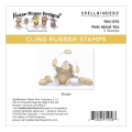 Spellbinders Nuts about You Cling Rubber Stamp Set - House Mouse Stempelgummi