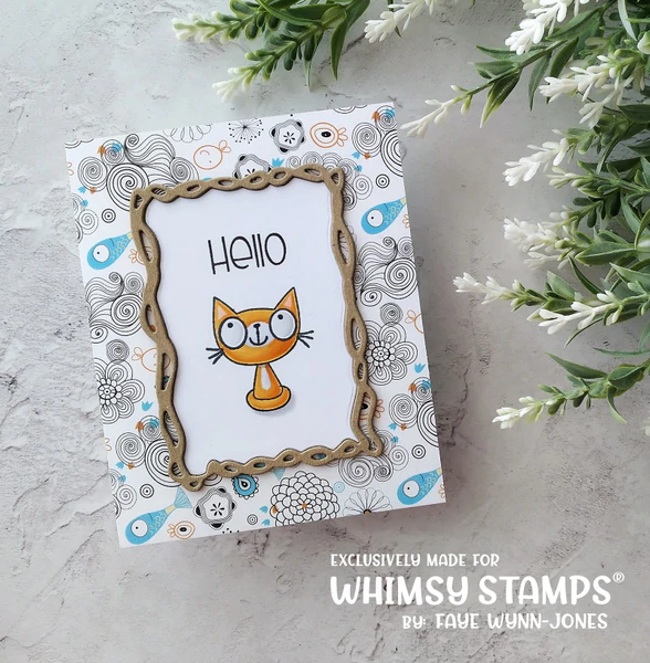 Bild 6 von Whimsy Stamps Clear Stamps - Kitty Sketches - Katze