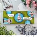 Bild 2 von Whimsy Stamps Die Stanze  -  Slimline Swiss Dots Die