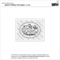 Bild 2 von Lawn Fawn Clear Stamps  - Clearstamp Giant Holiday Messages