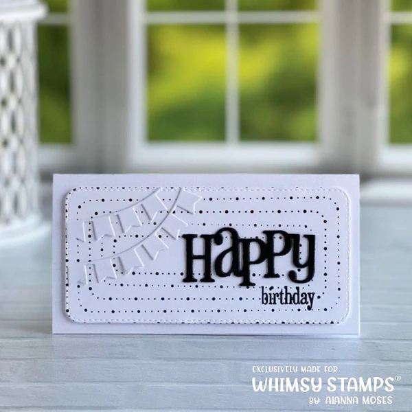 Bild 4 von Whimsy Stamps - Mini Slim Rounded Hot Foil Plates