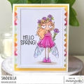 Bild 8 von Gummistempel Stamping Bella Cling Stamp ODDBALL SPRING FAIRY RUBBER STAMP