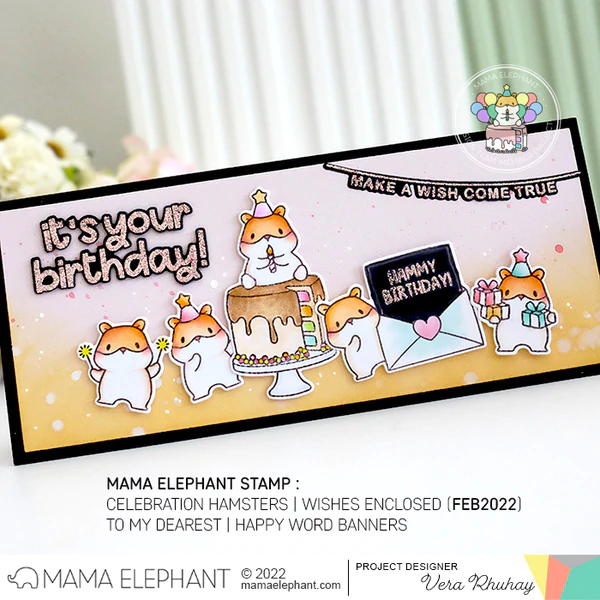 Bild 9 von Mama Elephant - Clear Stamps CELEBRATION HAMSTERS