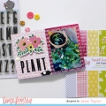 Bild 5 von time for tea designs -Clear Stamp Set - Tall Alpha - Alphabet