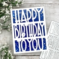 Bild 9 von Whimsy Stamps Die Stanze  - Happy Birthday Coverplate Die