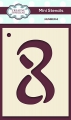 Bild 10 von Creative Expressions Mini Stencil - Nummer 0-9