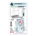Art Impressions Clear Stamp Set - Door and Stockings Set