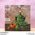 Bild 4 von Gummistempel Stamping Bella Cling Stamp ODDBALL CHRISTMAS CATS IN THE TREE RUBBER