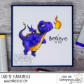 Bild 5 von Gummistempel Stamping Bella Cling Stamp ODDBALL FAIRYTALE DRAGON FLYING