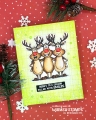 Bild 10 von Whimsy Stamps Clear Stamps - Reindeer Smiles
