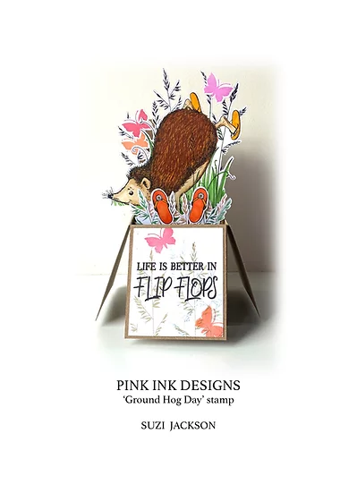 Bild 3 von Pink Ink Designs - Stempel  Ground Hog Day (Igel)