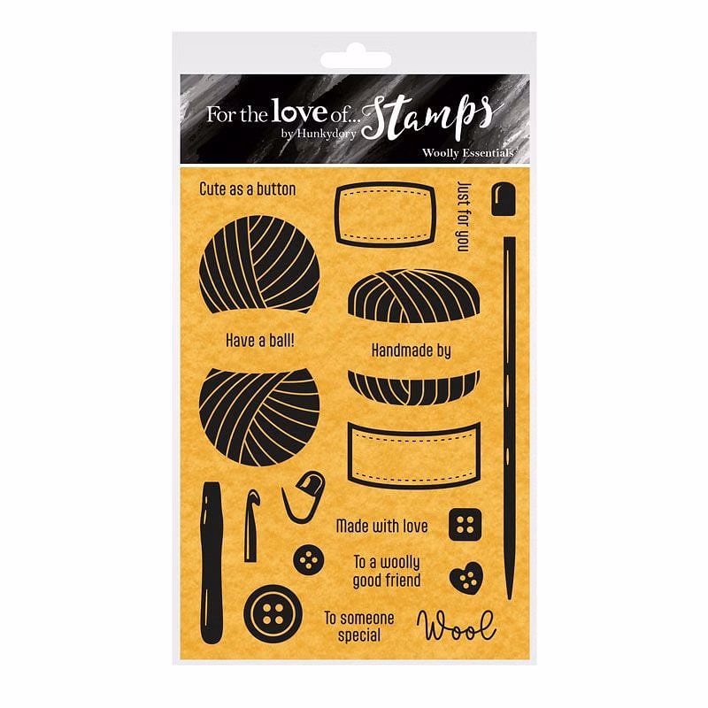 Bild 1 von For the love of...Stamps by Hunkydory - Clear Stamps Woolly Essentials