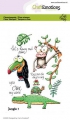 CraftEmotions Stempel - clearstamps A6 - Jungle 1 Carla Creaties