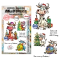 Bild 1 von AALL & Create Clear Stamps - Moo-ry Christmas!