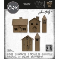 Sizzix Thinlits Die by Tim Holtz - Stanzschablone - Paper Village #2 - Häuser