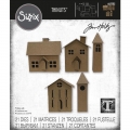 Bild 1 von Sizzix Thinlits Die by Tim Holtz - Stanzschablone - Paper Village #2 - Häuser