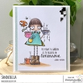 Bild 4 von Gummistempel Stamping Bella Cling Stamp ODDBALL GARDENER RUBBER STAMP