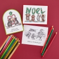 Bild 3 von Spellbinders Noel Cling Rubber Stamp Set - House Mouse Stempelgummi