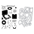 Bild 2 von Hero Arts Feeling Festive  Stamp & Cut -  Stempel und Stanzen
