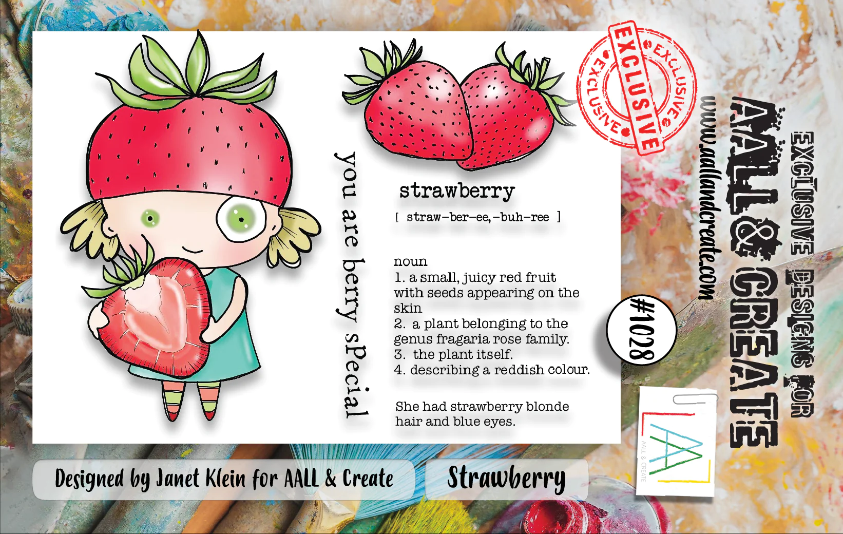 AALL & Create Clear Stamps - STRAWBERRY