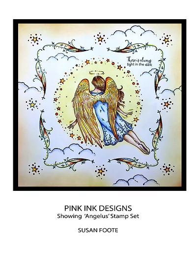Bild 4 von Pink Ink Designs - Stempel Angelus - Engel