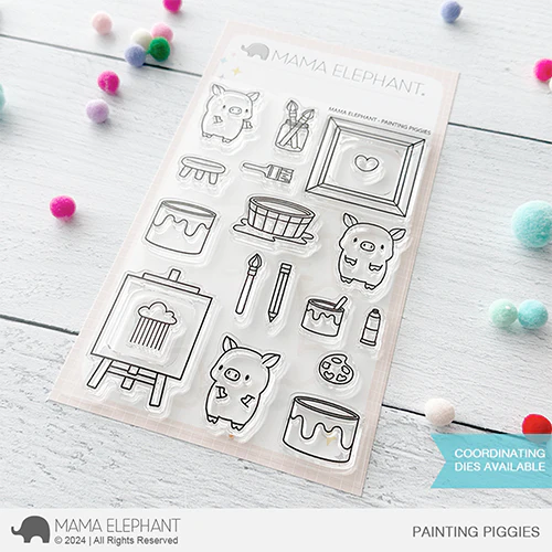 Bild 1 von Mama Elephant - Clear Stamps PAINTING PIGGIES