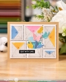 Bild 3 von Waffle Flower Postage Collage Envelope Die - Stanze